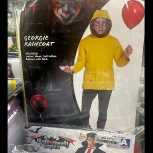 IT Georgie Raincoat - Adult Halloween Costume - New